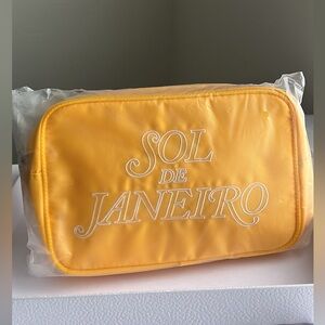 New,unused & authentic Sol de Janeiro Yellow Cosmetic limited edition